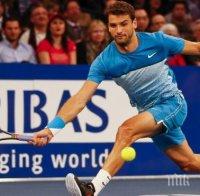 Григор Димитров с първа победа над Федерер след зрелище в Ню Йорк (галерия)