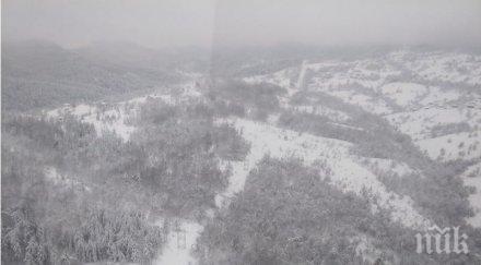 хеликоптер армията снима бедствието смолян кърджали въздуха вижте уникални кадри