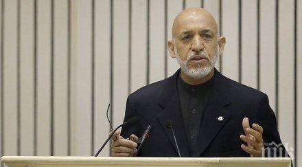 бивш президент афганистан застрашен попадне властта пакистан