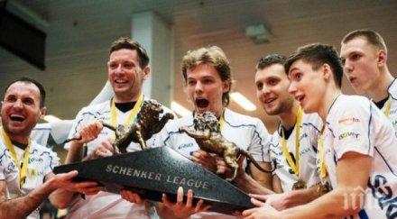 български волейболист стана шампион естония латвия