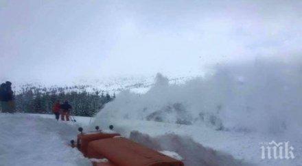 страхотия родопите снегорин пробива път няколкометрови преспи уникални снимки