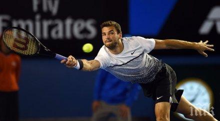 мачът григор димитров роджър федерер бнт