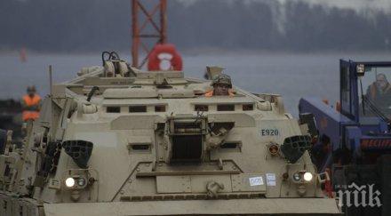 сащ изпраща танкове прибалтийските държави