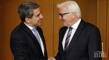 първо пик гърми жесток скандал германски министър сбърка плевнелиев президента румъния дали плевнелиев постоянно табелка обновена