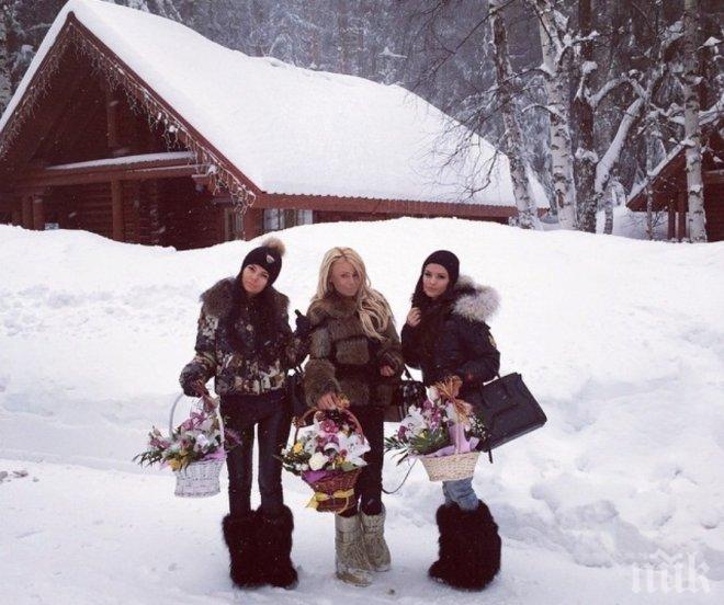 Първо в ПИК! Преслава и Светлана Василева в зимен ад - снегът ги затрупа на Боровец (снимка)