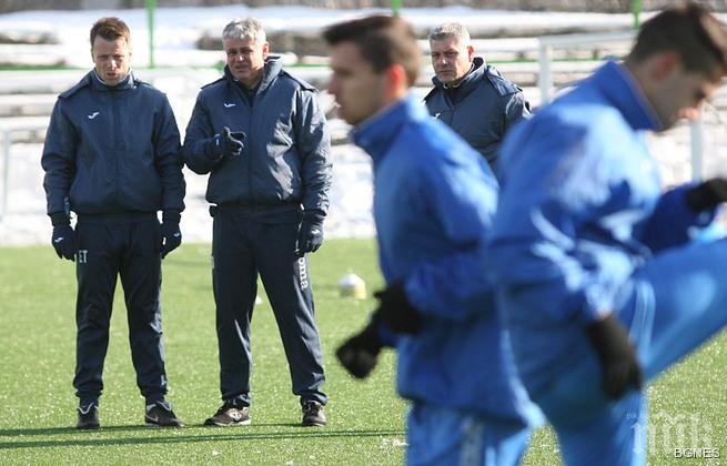 Левски с първа тренировка след загубата от Лудогорец