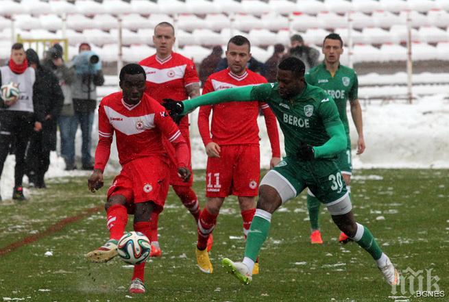 Безлично реми за ЦСКА и Берое при дублиращите отбори