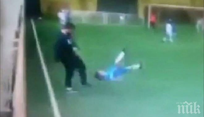 Шок! Треньор срита зверски дете в Москва (видео)