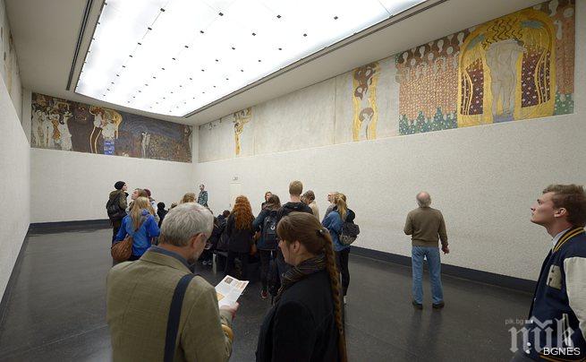 Бетовен на Густав Климт остава във Виена