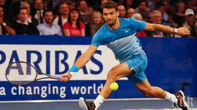 Григор Димитров с първа победа над Федерер след зрелище в Ню Йорк (галерия)