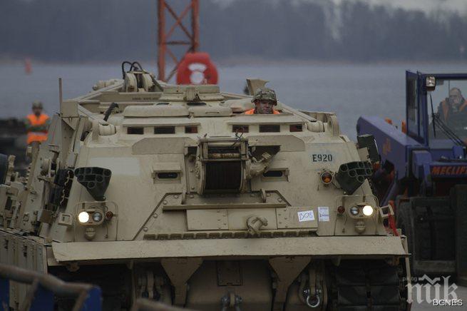 САЩ изпраща танкове в прибалтийските държави