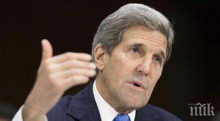 джон кери иска повече военни правомощия обама