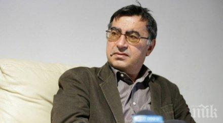 социолог борисов държи волана автомобилът двигател