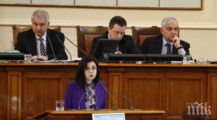 кунева категорична държавата справи кризисната ситуация страната