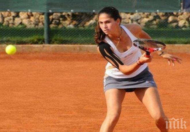 Изабелла Шиникова отпадна във втория кръг на турнир в Тунис