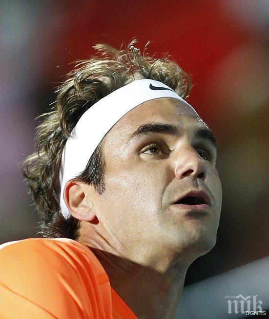 Федерер хвали Гришо след шоуто в Ню Йорк