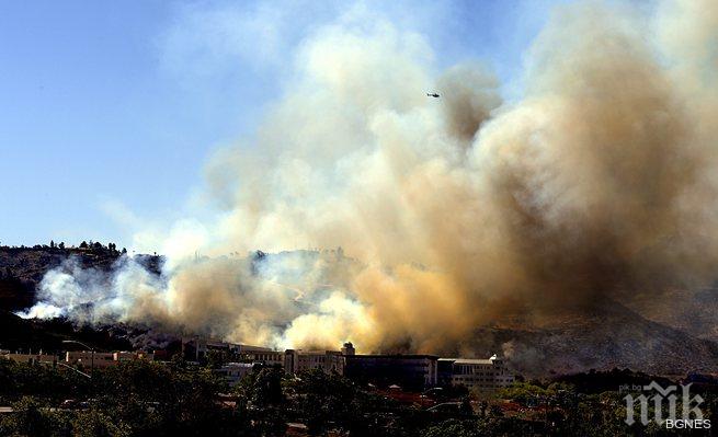 Огнен ад! Пожар изпепели най-стария университет в Америка