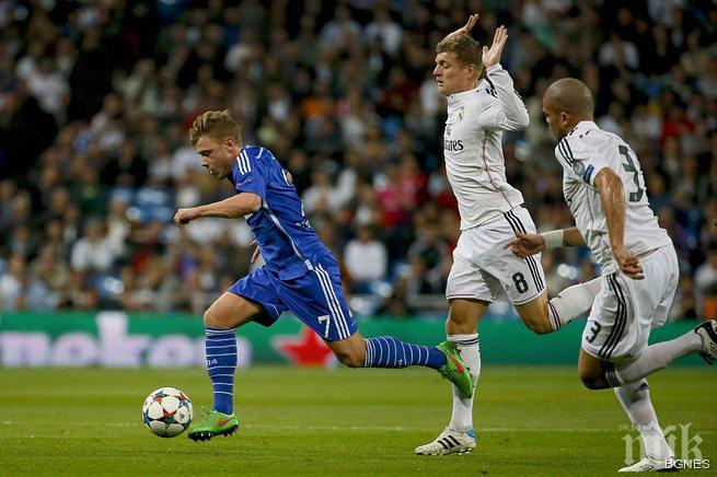 Играчите на Реал пробягали 9,4 км. по-малко от тези на Шалке