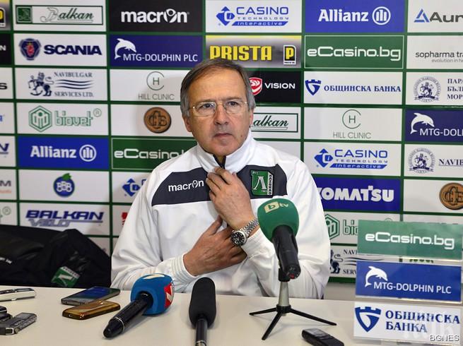 Дерменджиев: Теренът на Славия ме притеснява