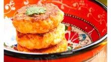 Пухкави пирожки с моркови