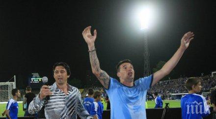 сборен отбор ветерани левски премерят сили демонстративен мач купата гръцкия посланик