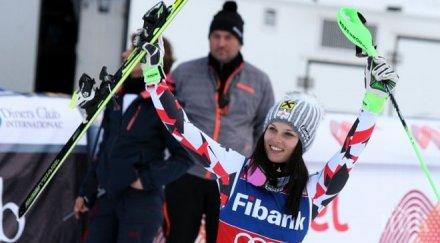 фенингер спечели гигантския слалом оре оглави класирането световната купа