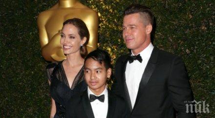 шок анджелина брад искат бебе