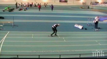 годишен британец подобри световния рекорд 200 метра зала