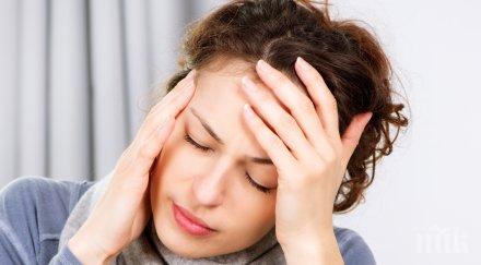 бум мигрена главоболие пролетта