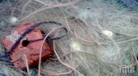 иззети бракониерски мрежи язовирите жребчево шарково