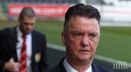 ван гаал юнайтед сред отборите шампионска лига