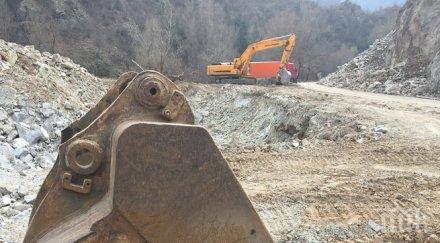 укрепването дефилето симитли спира