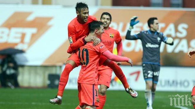 Меси задмина Роналдо при голмайсторите в Испания, вкара два на Ейбар