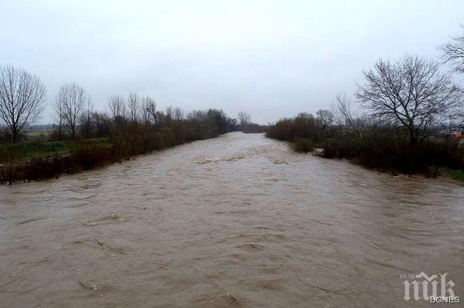 Ето къде има опасност от наводнения заради преливания на реки