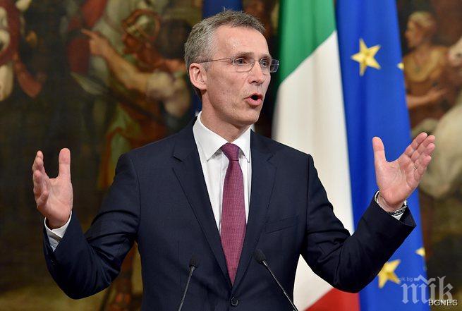 Столтенберг: Гаранциите за сигурност на НАТО не обхващат Украйна