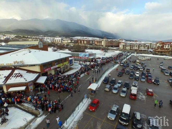 Санират само един блок в Банско
