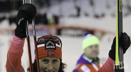 бьорген победи заключителната надпревара сезона