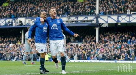 евертън наказа нюкасъл