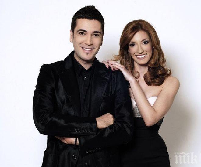 Желко и Йована Йоксимович в откровен разговор веднага след концерта*