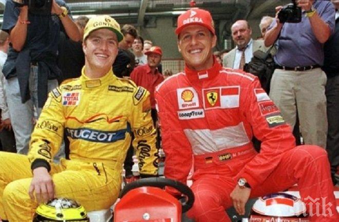 Синът на Шумахер катастрофира със 160 км/час, загубил контрол 