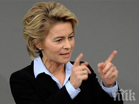 Германия няма да увеличава числеността на въоръжените си сили