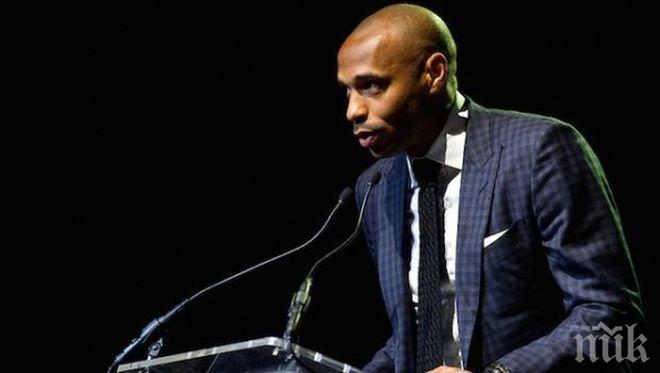 Тиери Анри: Ман Юнайтед няма да завърши в Топ 4, Арсенал е в битката за титлата 