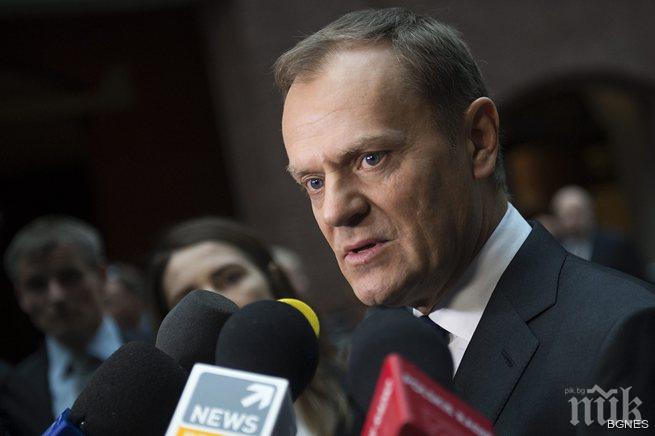 Туск: Излизането на Гърция от еврозоната ще бъде катастрофално