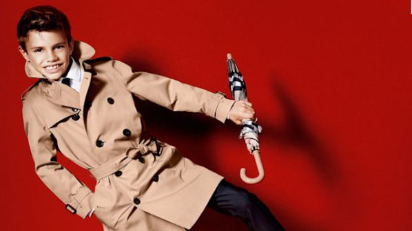 Синът на Бекъм стана модел