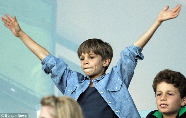 Синът на Дейвид Бекъм стана фотомодел