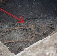 Скелетът в центъра на Варна се оказа от края на IV век