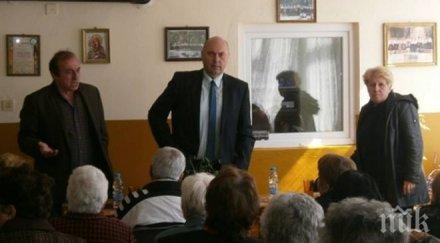 шефът полицията плевен обиколи селата община левски