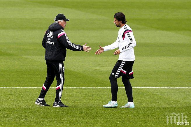 Ръководството на Реал вади Сами Кедира от състава