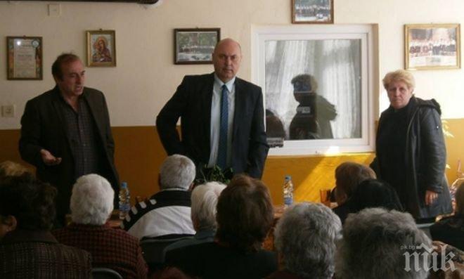 Шефът на полицията в Плевен обиколи селата в община Левски