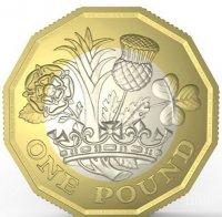 Във Великобритания пускат нова 12-странна монета от 1 лира